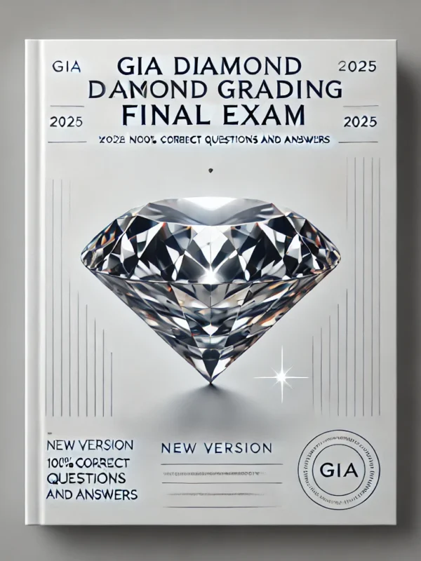 GIA Diamond and Diamond Grading Final Exam