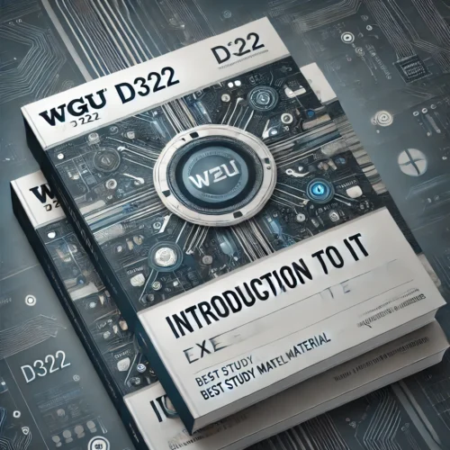 WGU D322 Introduction to IT Exam: Best Study Material with Questions & Answers (Intro to Information Technology
