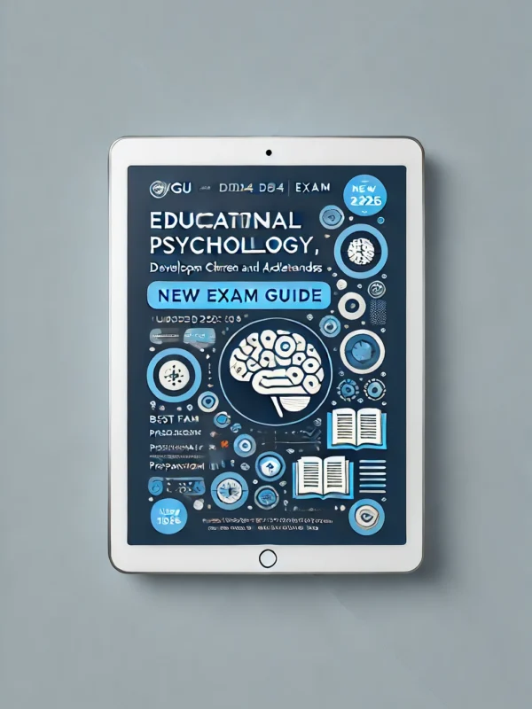 WGU D094 Exam: Educational Psychology