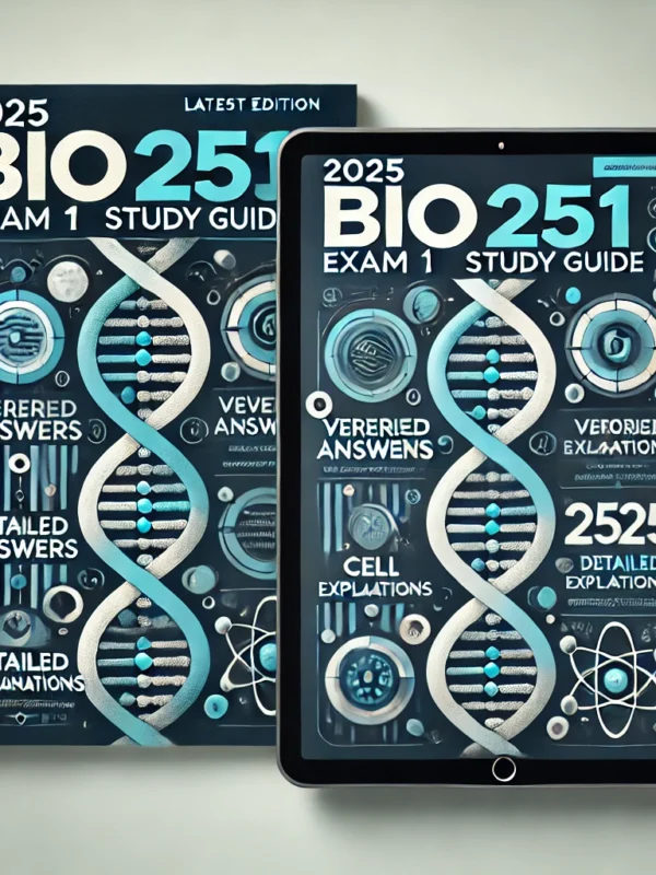 BIO 251 Exam 1