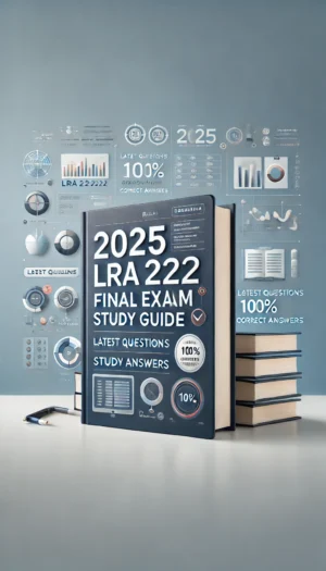 LRA 222 Final Exam