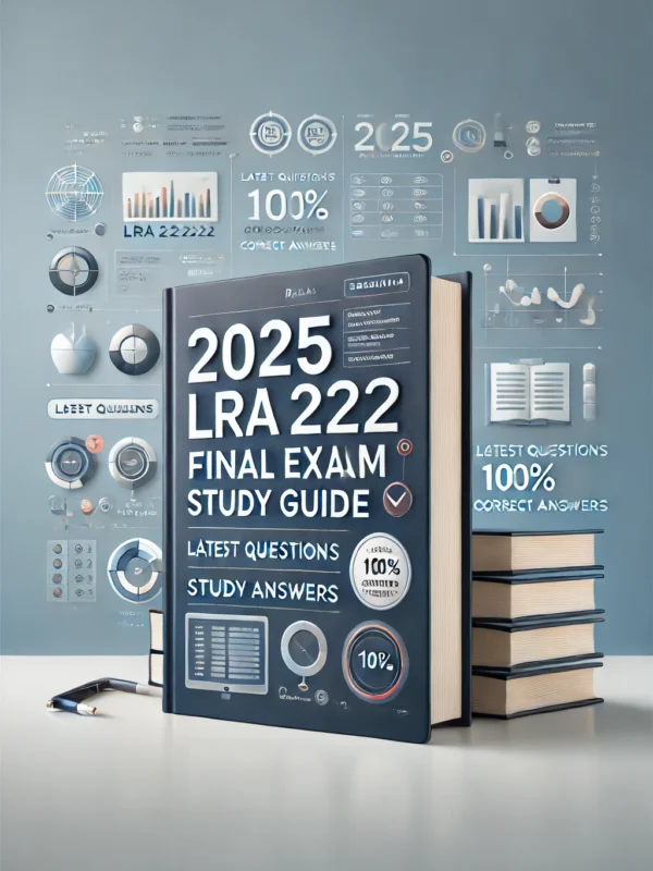 LRA 222 Final Exam