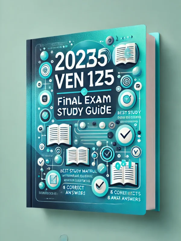 VEN 125 Final Exam