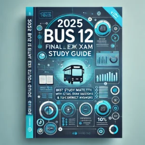 BUS 12 Final Exam