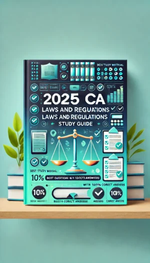 CA DPR Laws and Regulations Exam