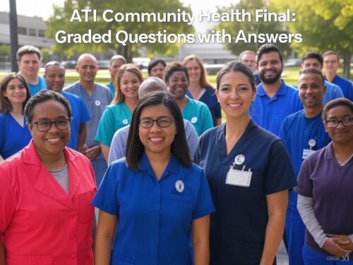 ATI Community Health Final Graded questions with answers