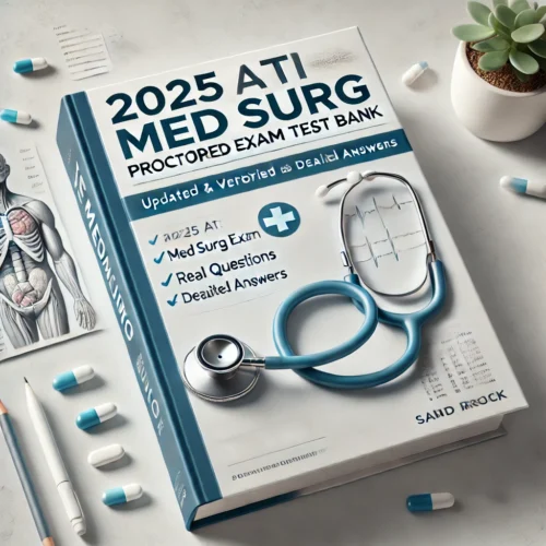 2025 ATI Med Surg Proctored Exam Test Bank – Updated & Verified Real Questions with Detailed Answers"