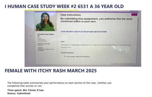 Excel in NRNP 6531 Week 2 with this i-Human case study of a 32-year-old with an itchy rash! Updated for 2025, it offers expert practice and solutions for clinical mastery—start now