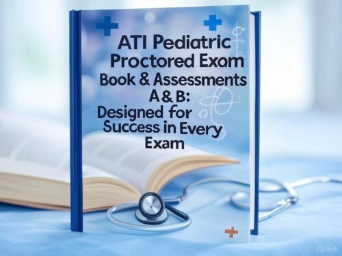 ATI PEDIATRIC PROCTORED EXAM Book & Assessments A & B Designed for Success in Every Exam