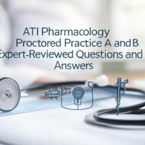 ATI Pharmacology Proctored Exam