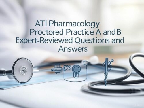 ATI Pharmacology Proctored Exam