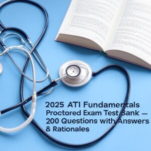 ATI Fundamentals Proctored Exam