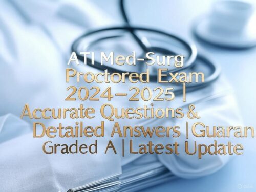 ATI Med-Surg Proctored Exam