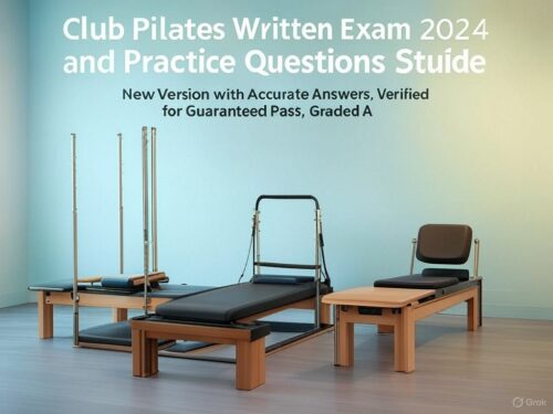 Club Pilates Written Exam 2024