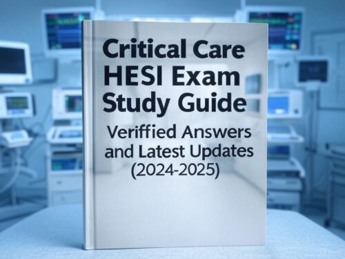 Critical Care HESI Exam
