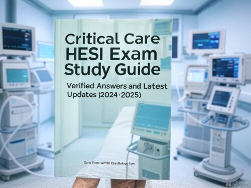 Critical Care HESI Exam