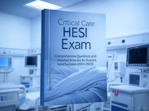 Critical Care HESI Exam