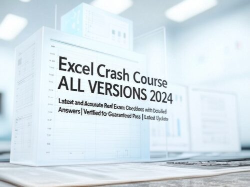 Excel Crash Course Exam