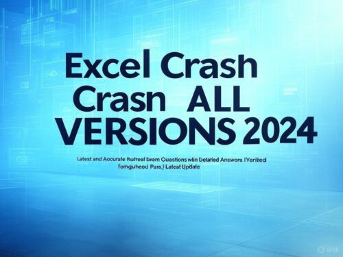 Excel Crash Course Exam
