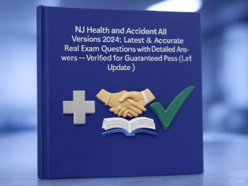 2024 NJ Health and Accident exam