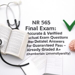 NR 565 Final Exam