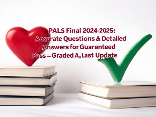 2025 PALS Final exam