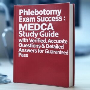 MEDCA Phlebotomy Exam