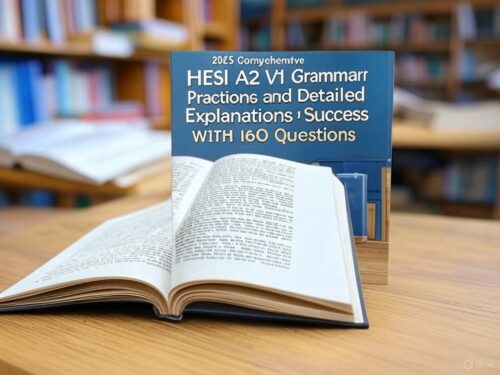 2025 HESI A2 V1 Grammar