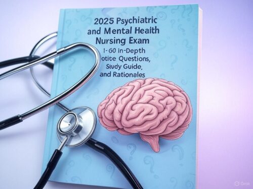 2025 Psychiatric and Mental Health Nursing Exam 1