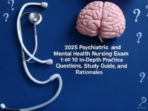 2025 Psychiatric and Mental Health Nursing Exam 1