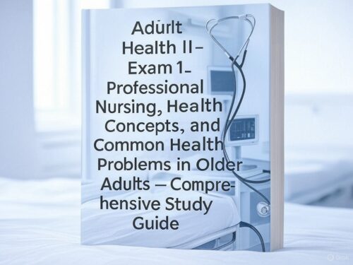 Adult Health II - Exam 1