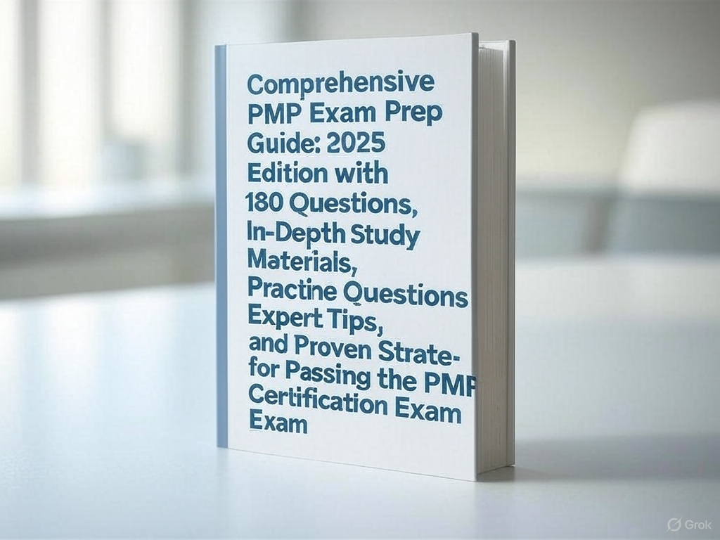 Comprehensive PMP Exam Prep Guide: 2025 Edition with 180 Questions, In ...