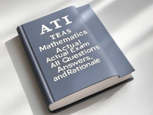ATI TEAS 7 Mathematics Actual Exam