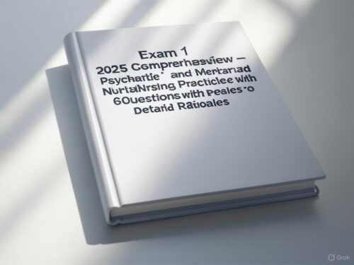 Exam 1 2025 Comprehensive Review