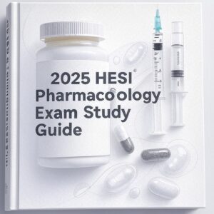 2025 HESI Pharmacology Exam