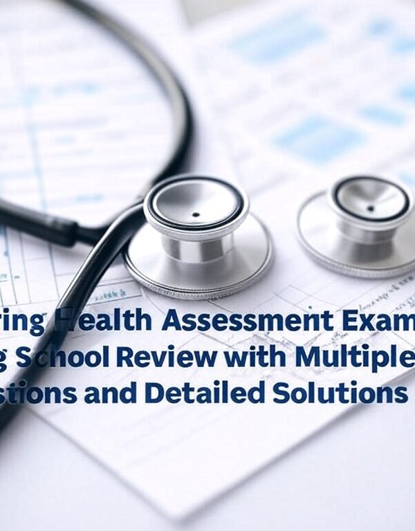 2025 Health Assessment Exam 3