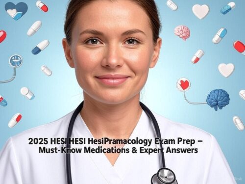 2025 HESI Pharmacology Exam