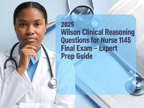 2025 Nurse 1145 Final Exam