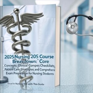 Nursing 205 with the 2025 Course Breakdown