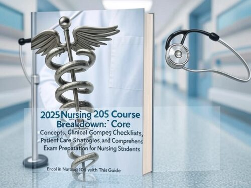Nursing 205 with the 2025 Course Breakdown