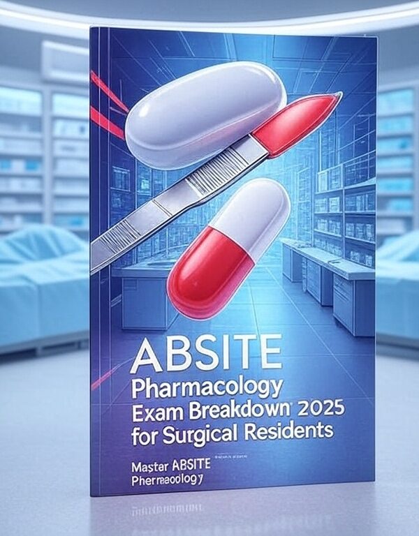 ABSITE Pharmacology Exam Breakdown 2025