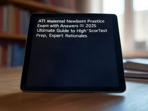 ATI Maternal Newborn Practice Exam 2025
