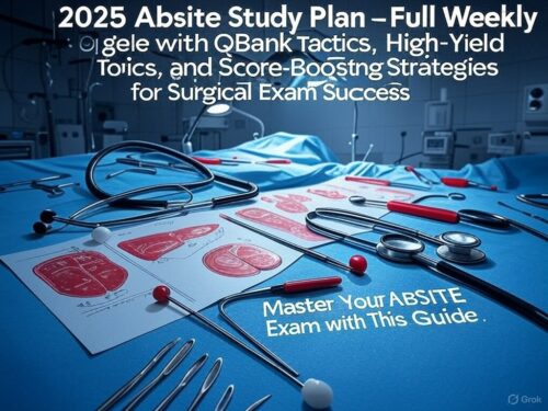 2025 ABSITE Study Plan