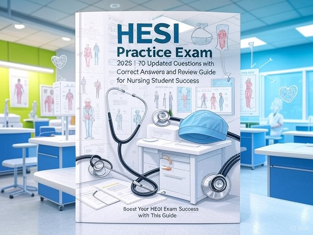 HESI Practice Exam 2025 | 70 Updated Questions with Correct Answers and ...