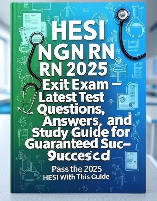 HESI NGN RN 2025 Exit Exam