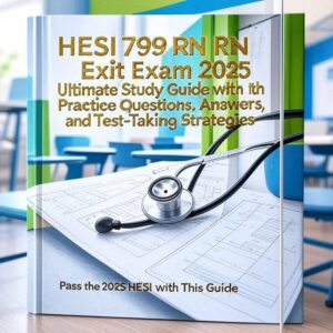 HESI 799 RN Exit Exam 2025
