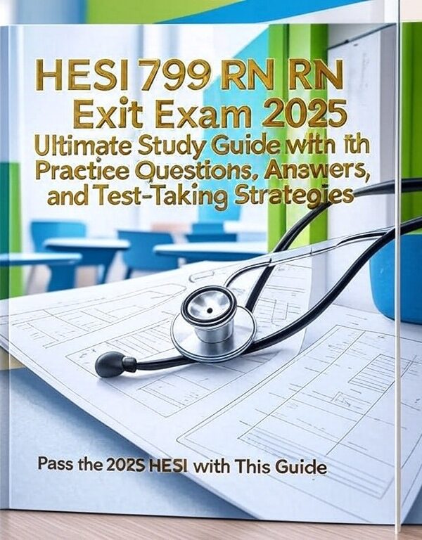 HESI 799 RN Exit Exam 2025