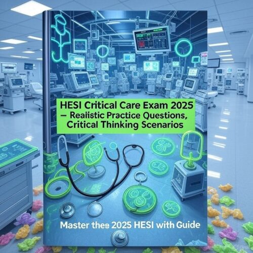 HESI Critical Care Exam 2025