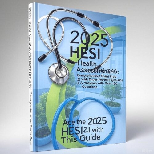 2025 HESI Health Assessment 246