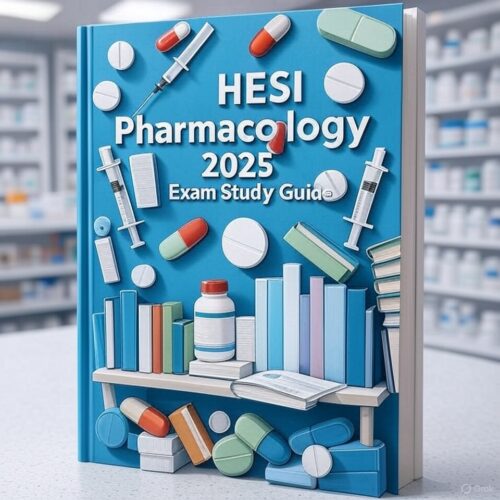 HESI Pharmacology 2025 Exam Study Guide